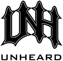 UNH UNHEARD logo