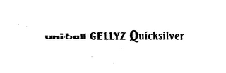 UNI-BALL GELLYZ QUICKSILVER logo