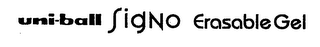 UNI-BALL SIGNO ERASABLE GEL logo