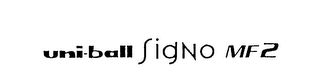 UNI-BALL SIGNO MF2 logo