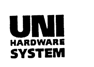 UNI HARDWARE SYSTEM logo