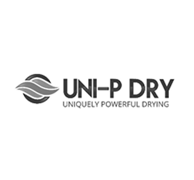 UNI-P DRY UNIQUELY POWERFUL DRYING logo