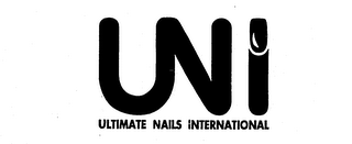 UNI ULTIMATE NAILS INTERNATIONAL logo