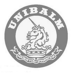 UNIBALM PRAESTO UT PRAESTEM logo
