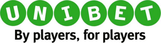 UNIBET BY PLAYERS, FOR PLAYERS logo