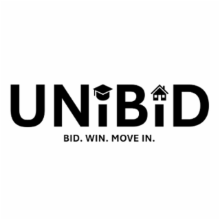 UNIBID BID. WIN. MOVE IN. logo