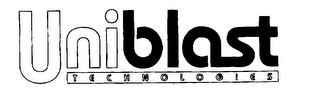 UNIBLAST TECHNOLOGIES logo