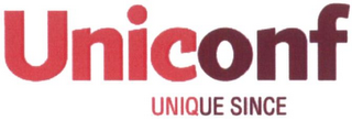 UNICONF UNIQUE SINCE logo