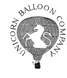 UNICORN BALLOON COMPANY UNICORN logo