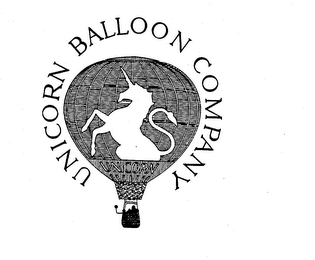 UNICORN BALLOON COMPANY UNICORN logo