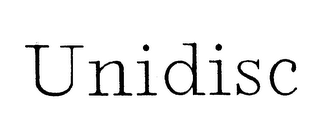UNIDISC