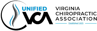 UNIFIED VCA VIRGINIA CHIROPRACTIC ASSOCIATION ESTABLISHED 1925 logo