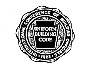 UNIFORM BUILDING CODE INTERNATIONAL CONFERENCE OF BUILDING OFFICIALS 1922 logo