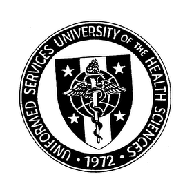 UNIFORMED SERVICES UNIVERSITY OF THE HEALTH SCIENCES 1972 logo