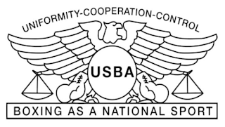 UNIFORMITY COOPERATION CONTROL BOXING AS A NATIONAL SPORT USBA logo