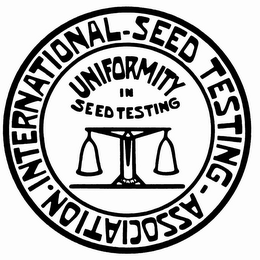 UNIFORMITY IN SEED TESTING INTERNATIONAL-SEED TESTING-ASSOCIATION logo