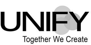 UNIFY TOGETHER WE CREATE logo