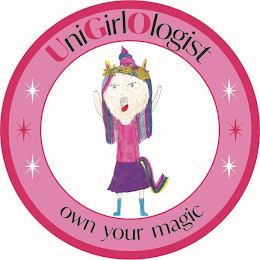 UNIGIRLOLOGIST OWN YOUR MAGIC logo
