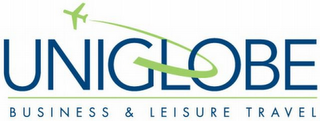 UNIGLOBE BUSINESS & LEISURE TRAVEL logo