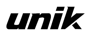 UNIK logo