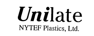 UNILATE NYTEF PLASTICS, LTD.