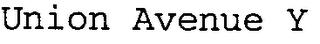 UNION AVENUE Y logo