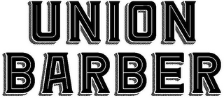 UNION BARBER logo