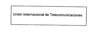 UNION INTERNACIONAL DE TELECOMUNICACIONES logo