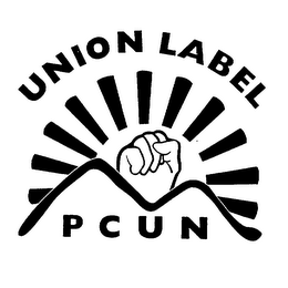 UNION LABEL PCUN logo