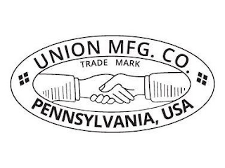 UNION MFG. CO. TRADE MARK PENNSYLVANIA, USA logo