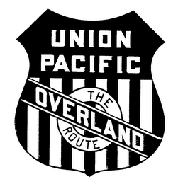 UNION PACIFIC THE OVERLAND ROUTE logo