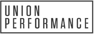 UNION PERFORMANCE logo