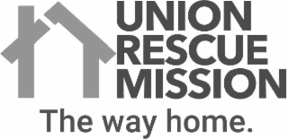 UNION RESCUE MISSION THE WAY HOME. logo