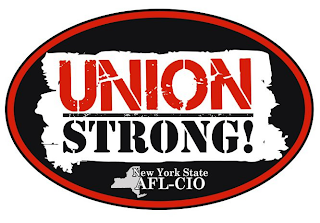 UNION STRONG! NEW YORK STATE AFL-CIO logo