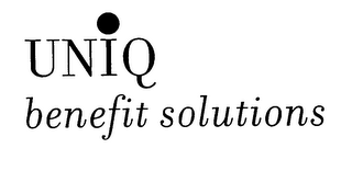 UNIQ BENEFIT SOLUTIONS logo