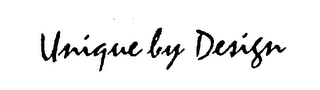 UNIQUE BY DESIGN logo