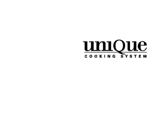 UNIQUE COOKING SYSTEM logo