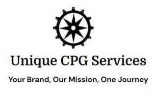 UNIQUE CPG SERVICES YOUR BRAND, OUR MISSION, ONE JOURNEY logo