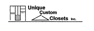 UNIQUE CUSTOM CLOSETS INC. logo