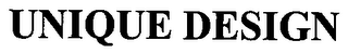 UNIQUE DESIGN logo