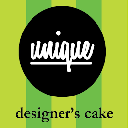 UNIQUE DESIGNER'S CAKE logo