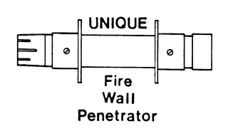 UNIQUE FIRE WALL PENETRATOR logo
