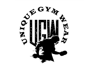 UNIQUE GYM WEAR UGW logo