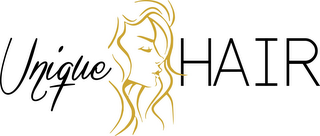 UNIQUE HAIR logo