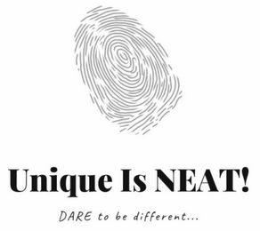 UNIQUE IS NEAT! DARE TO BE DIFFERENT... logo