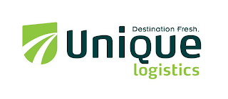 UNIQUE LOGISTICS DESTINATION FRESH. logo