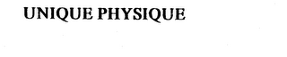 UNIQUE PHYSIQUE logo