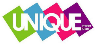 UNIQUE PRINTED GLASS logo
