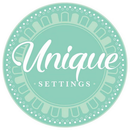 UNIQUE SETTINGS logo