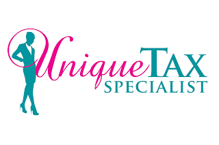 UNIQUE TAX SPECIALIST logo